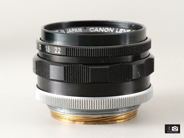 希少美品Canon 35mm F/2 ライカＬ３９レンズ整備済１ 希少美品Canon 35mm F/2 ライカL39レンズ整備済1