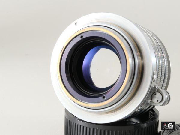 希少美品Nikkor H 5ｃm F/2 黒帯ライカＬ３９レンズ整備済