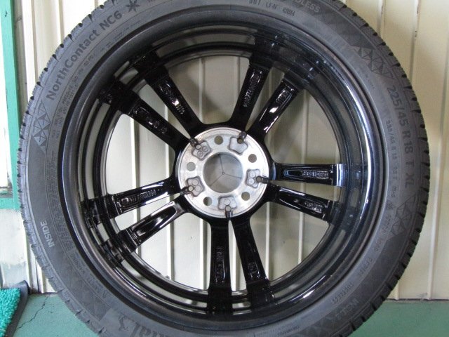 【黒でグレードアップ】メルセデスベンツ W177 Aクラス オプション純正 Bクラス W247 CLA C118 X118 7.5J +49 112 5H■_画像9