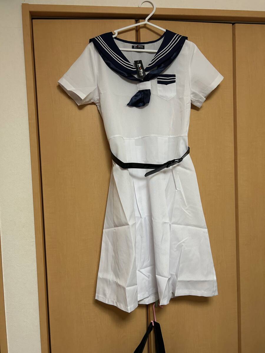 芦〇学園高校風 コスプレワンピース(開封品)