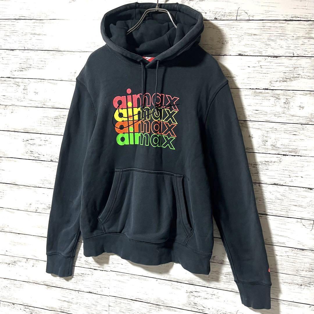 【希少デザイン】NIKE エアマックス ネオンパックパーカー　M A400_画像4