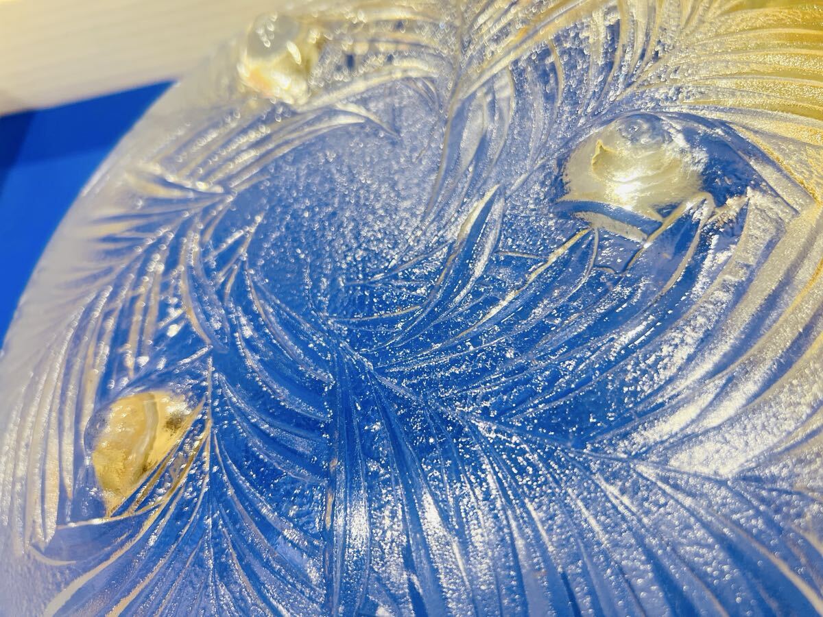 大皿 食器 和食器 ガラス皿 盛皿 飾皿 盛り皿 プレート 東洋佐々木ガラス 佐々木硝子_画像3