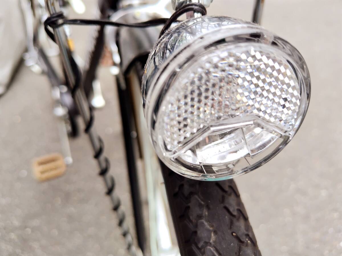 27インチ　シティサイクル　黒?。抖螇渌佟EDライト ★ 【手渡し限定　京都府八幡市より出品】