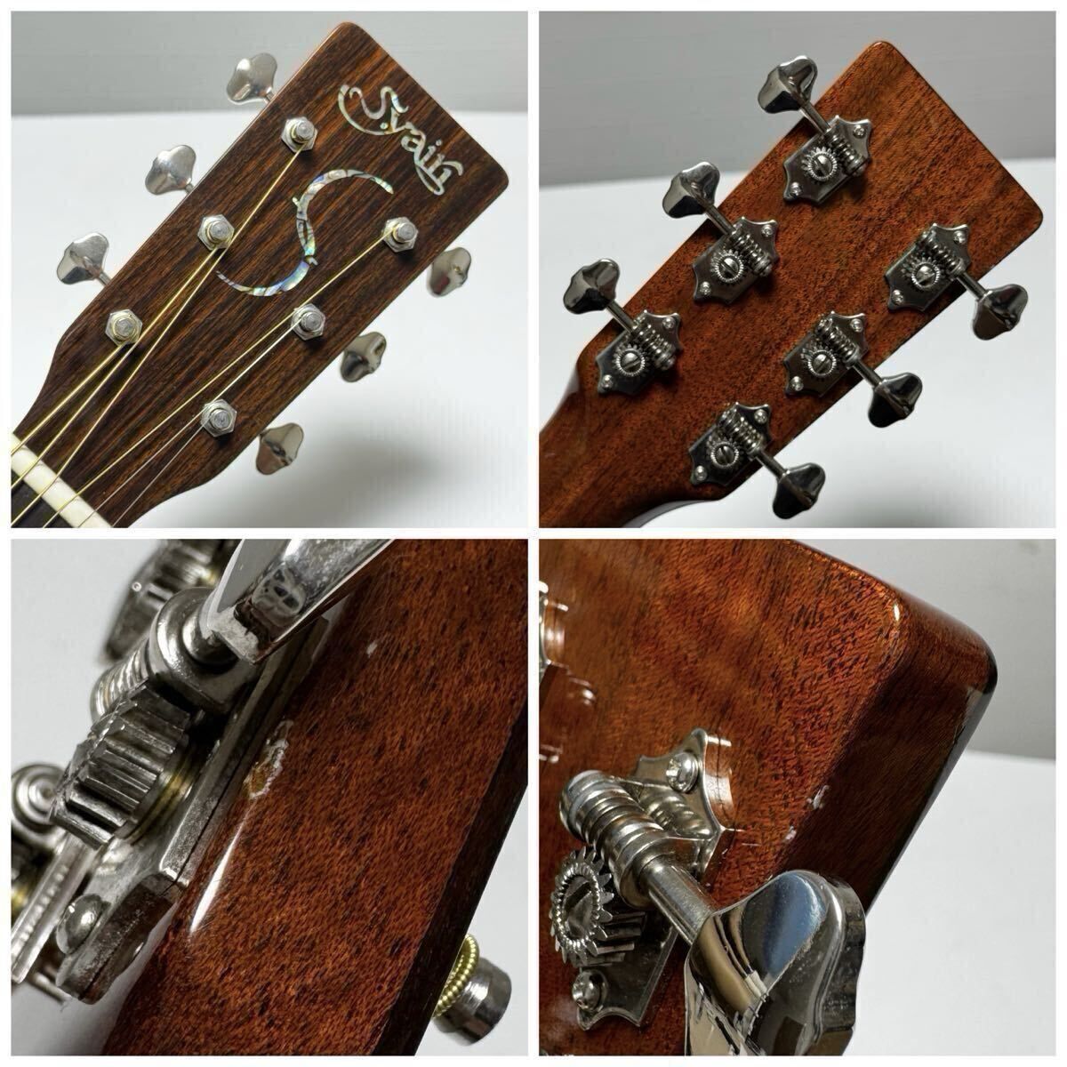 S.Yairi YHV-28N супер редкостный все одиночный доска жесткий чехол имеется 