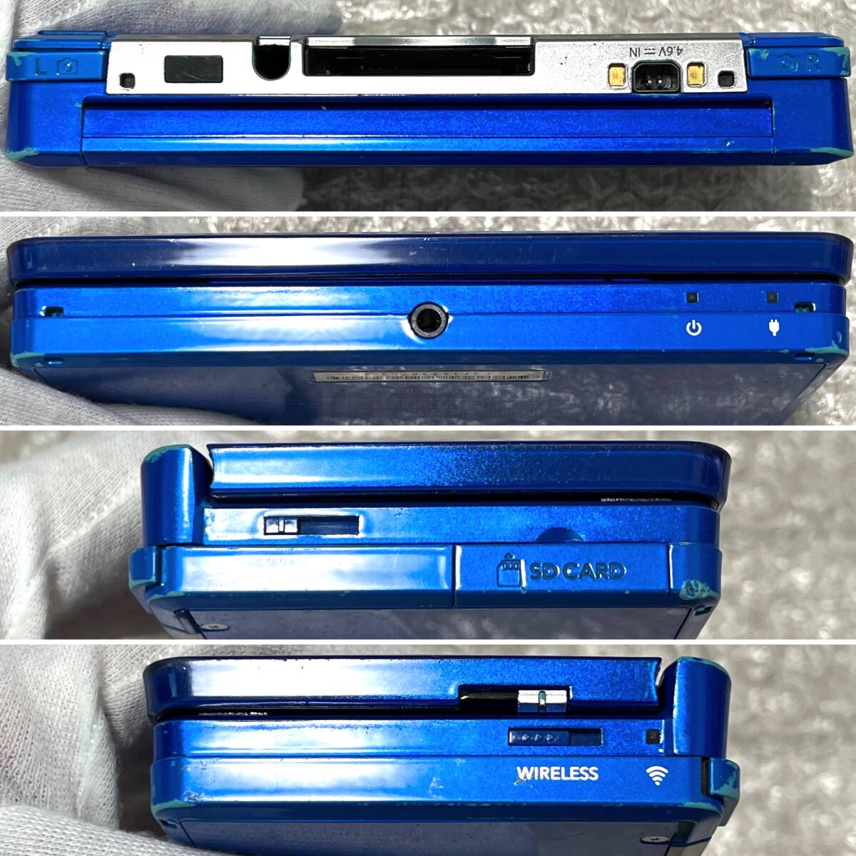 〈一部難あり?動(dòng)作確認(rèn)済み〉ニンテンドー3DS 本體 コバルトブルー NINTENDO 3DS CTR-001 ポケモンバンク?ポケムーバー?超武闘伝2