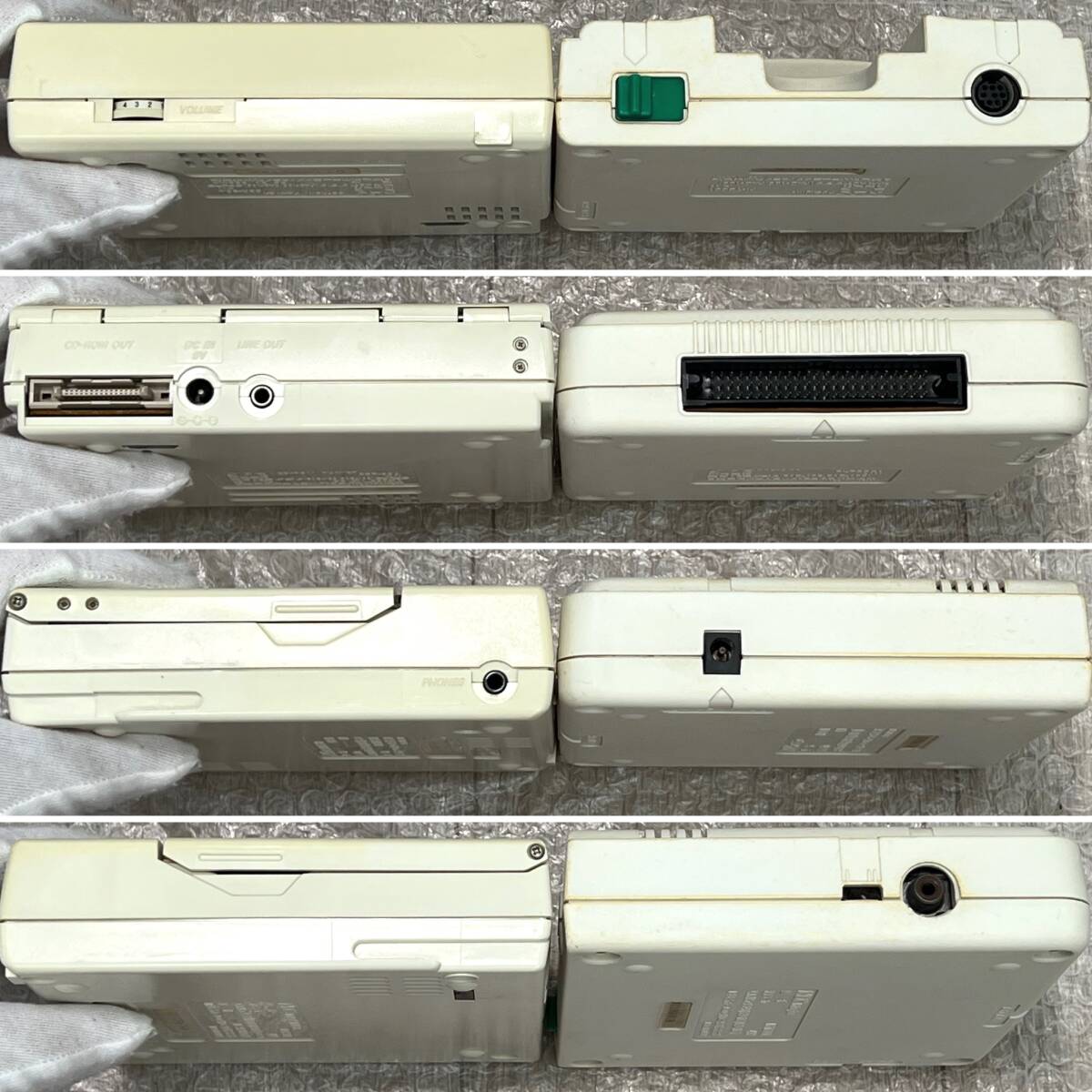 〈一部難あり?動(dòng)作確認(rèn)済み〉 PCE PCエンジン 本體 PI-TG001 ＋ 后期型 CD-Rom2 CDR-30A ＋スーパーシステムカード Ver.3.0 ＋ イースⅢ