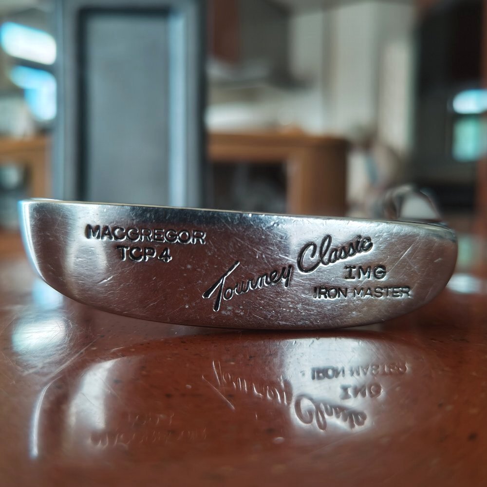 【送料込】USED MacGregor Tourney Classic Putter TCP4 マグレガー ターニー クラシック パター 34”_画像1