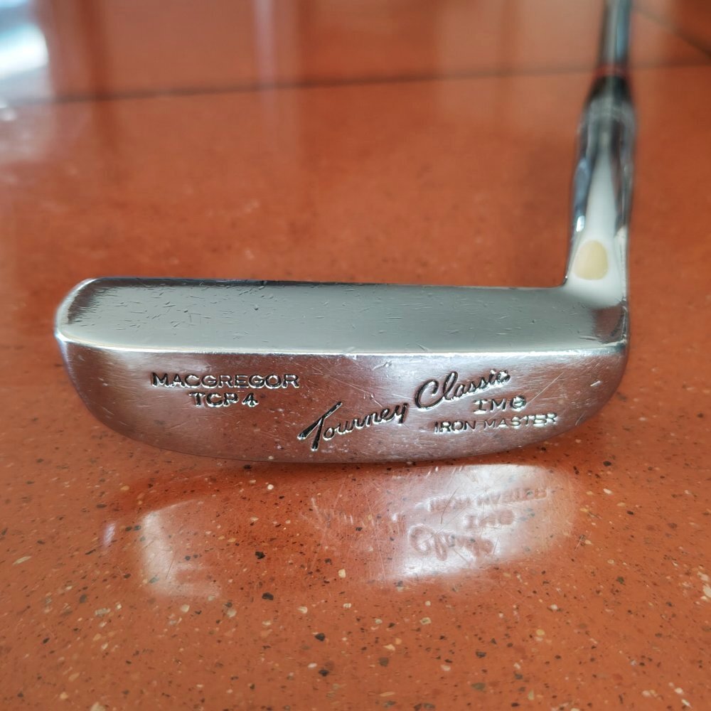 【送料込】USED MacGregor Tourney Classic Putter TCP4 マグレガー ターニー クラシック パター 34”_画像8