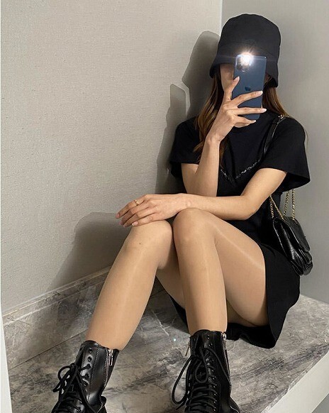 2420(BK)超光沢 高品質(zhì) ストッキング ランジェリーセクシー シースルー 透け感 6.0 刺繍 高級(jí) 秘書 人妻 誘惑