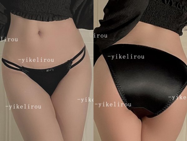 177(RD)XLサテン 光沢 パンティー アイス シルク 高級 モチーフ 艶々 セクシー ショーツ ランジェリー コスチューム 人妻 秘書 誘惑