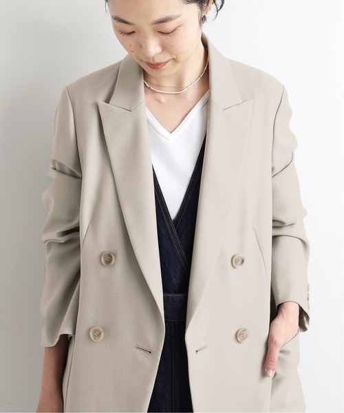 23区 MANTECOリバー ショート コート グレー 30