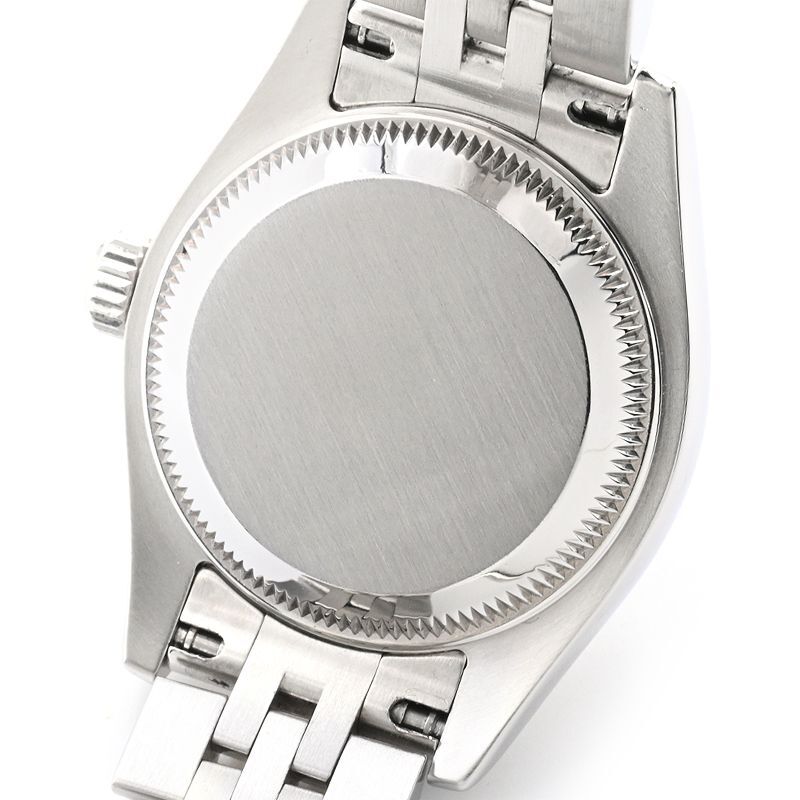 [3年保証] ロレックス レディース デイトジャスト 179174G Z番 K18WG/SS ダイヤインデックス ブラック 黒 自動巻き 腕時計 中古 送料無料_画像5