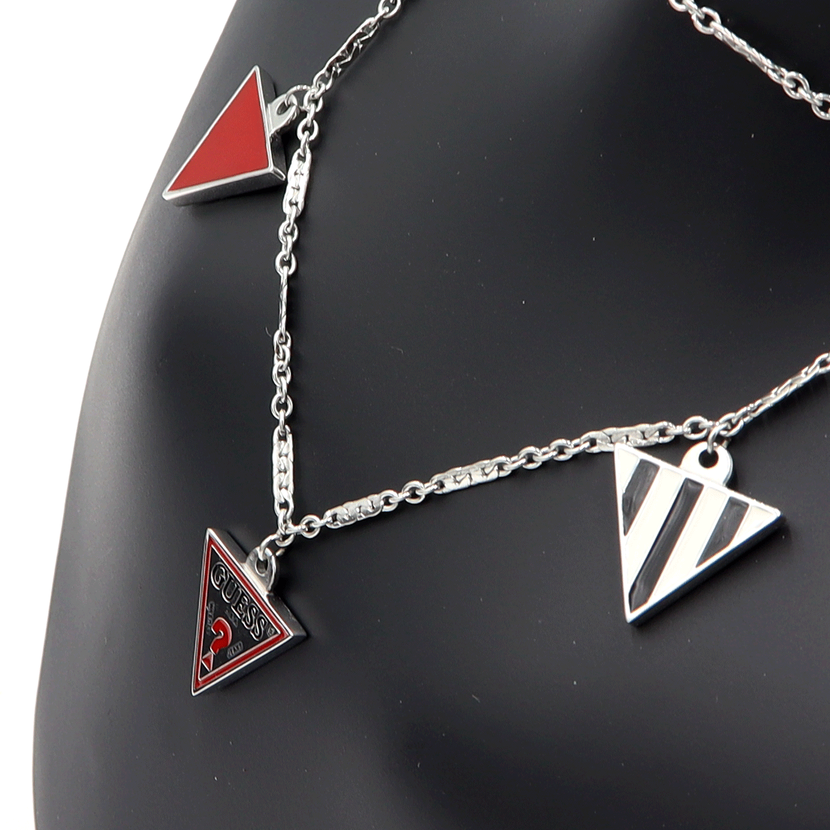 【中古】GUESS(ゲス)レディース アクセサリー ネックレス 重さ8.67g ネックレス長さ44cm ステンレススチール レディース_画像2