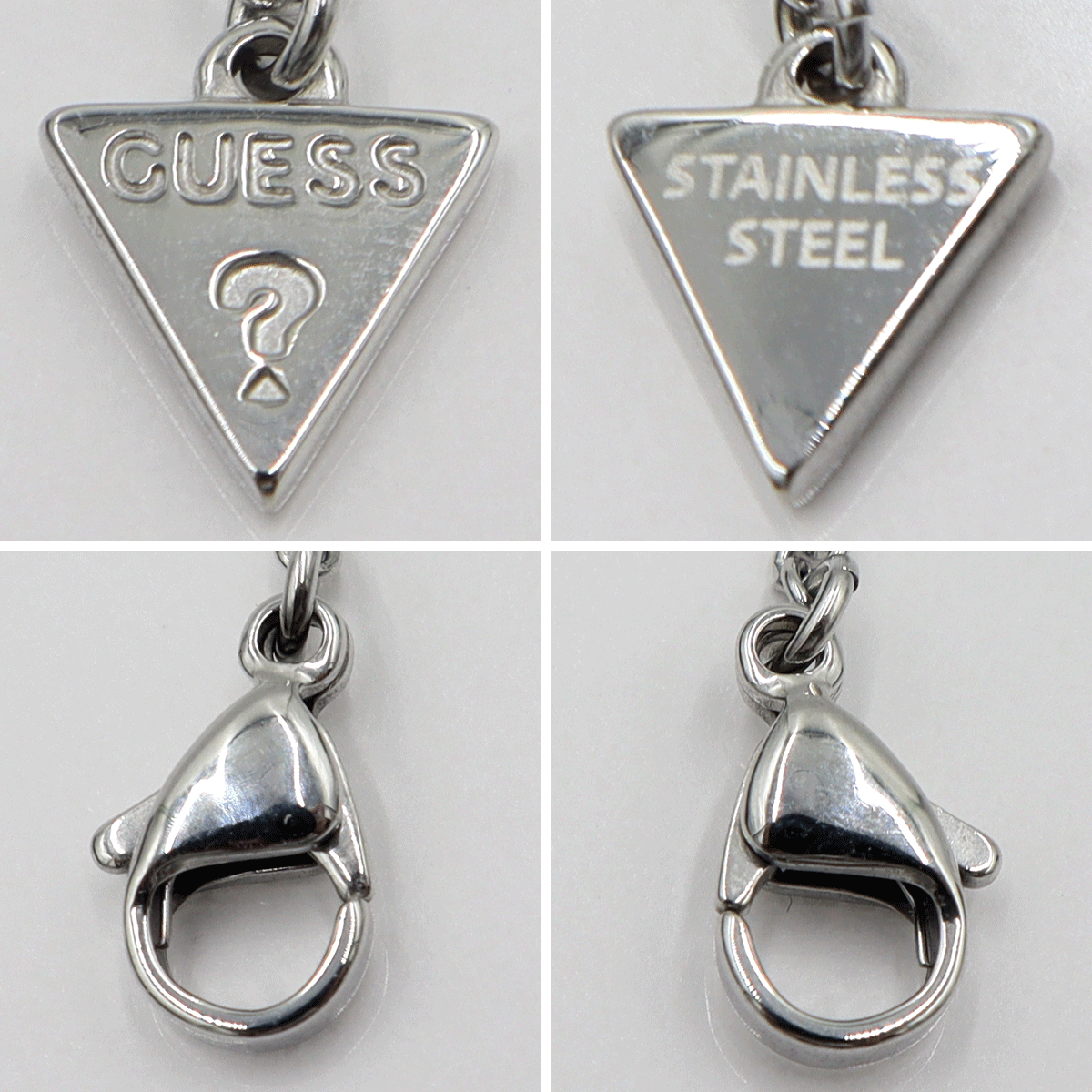 【中古】GUESS(ゲス)レディース アクセサリー ネックレス 重さ8.67g ネックレス長さ44cm ステンレススチール レディース_画像8