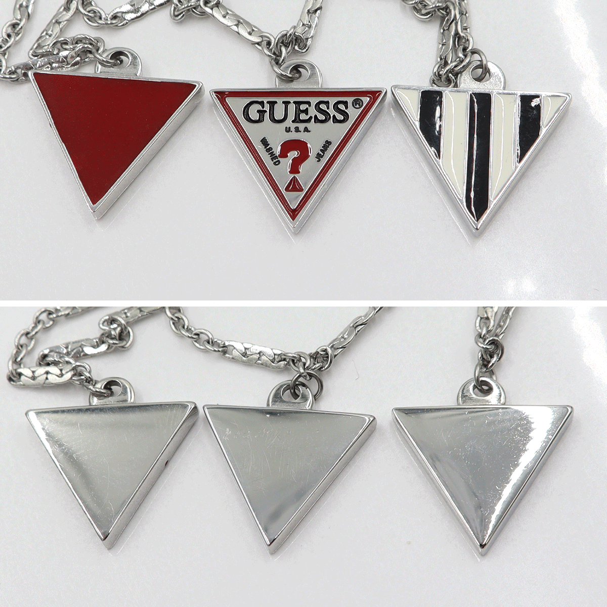 【中古】GUESS(ゲス)レディース アクセサリー ネックレス 重さ8.67g ネックレス長さ44cm ステンレススチール レディース_画像4