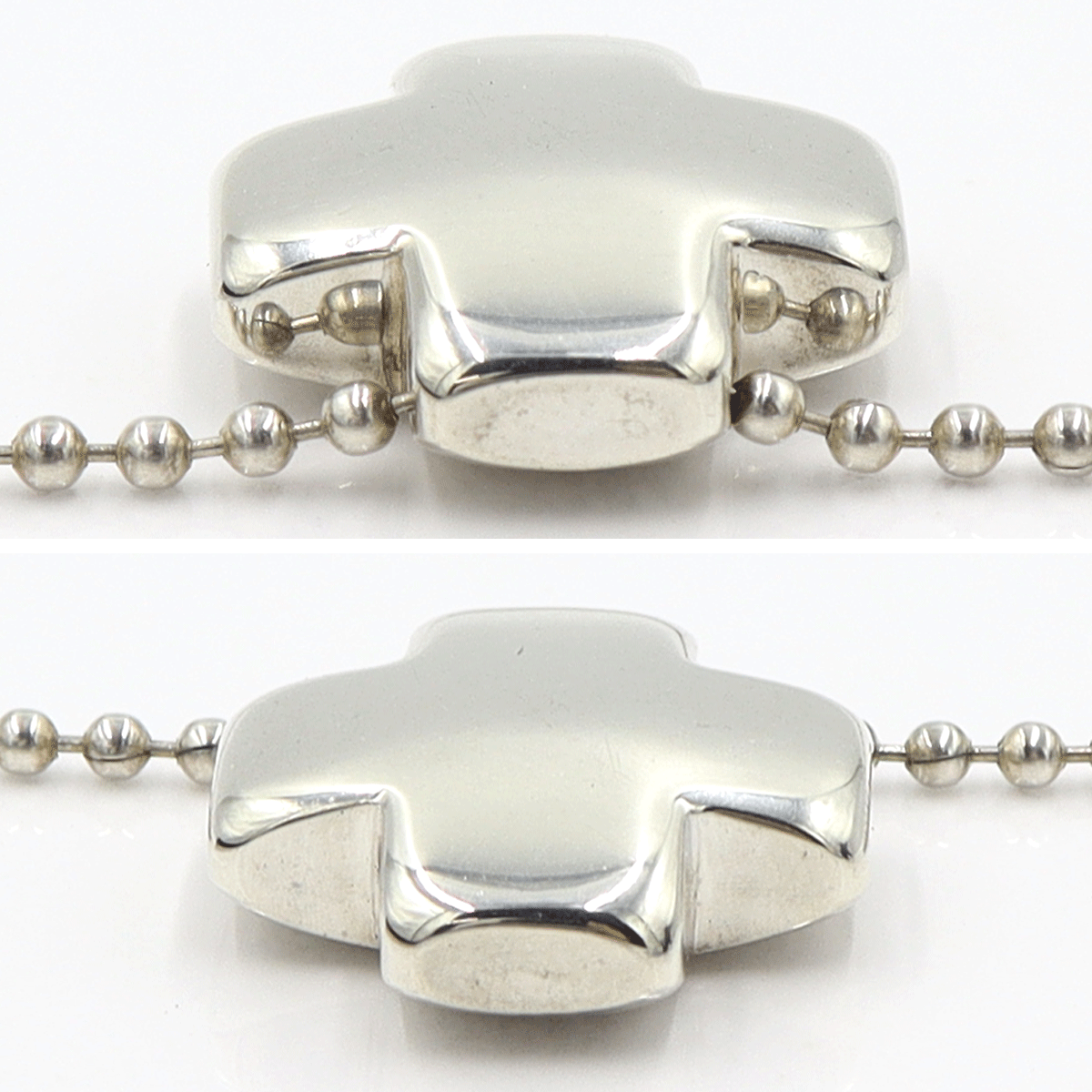 【中古】Tiffany & Co（ティファニー アンド コー）ローマンクロスネックレス　SV925　重量12.88g　シルバーカラー　レディース_画像3