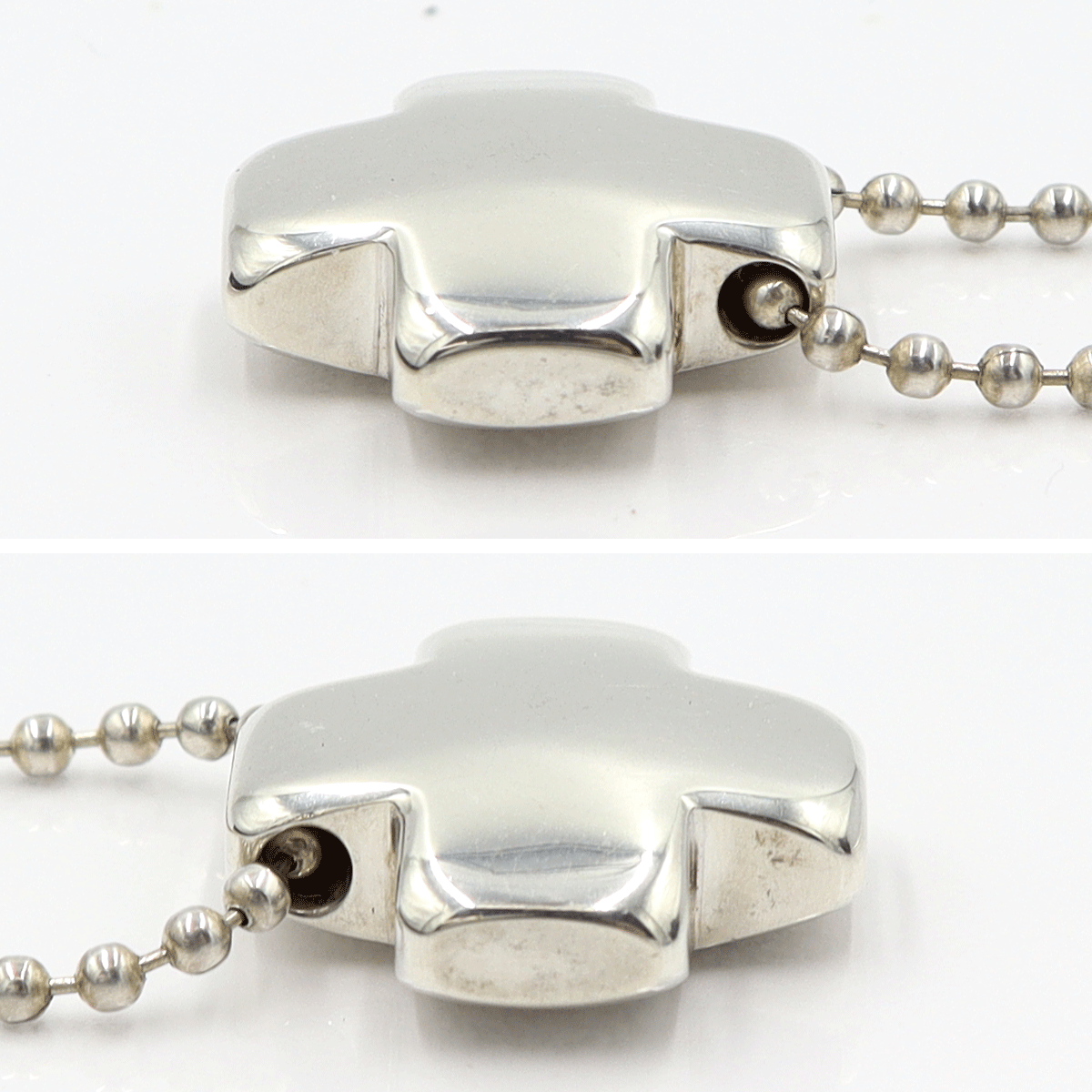 【中古】Tiffany & Co（ティファニー アンド コー）ローマンクロスネックレス　SV925　重量12.88g　シルバーカラー　レディース_画像4