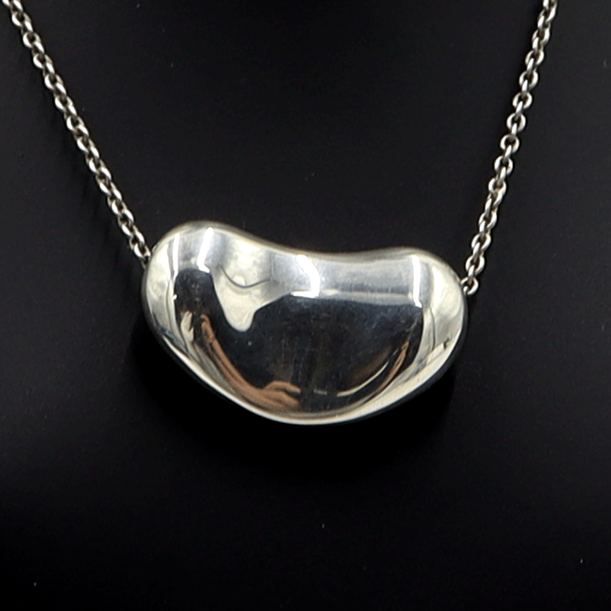 【中古】Tiffany & Co(ティファニー アンド コー)ビーンズネックレス SV925 重量8.06g エルサ・ペレッティ レディース_画像1