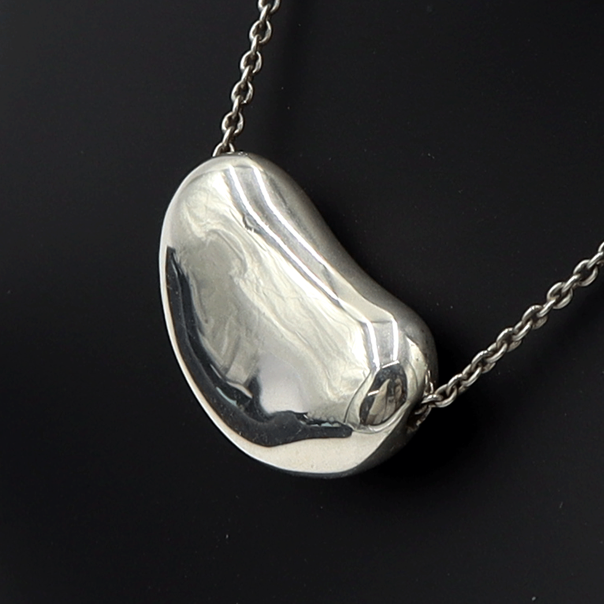 【中古】Tiffany & Co(ティファニー アンド コー)ビーンズネックレス SV925 重量8.06g エルサ・ペレッティ レディース_画像2