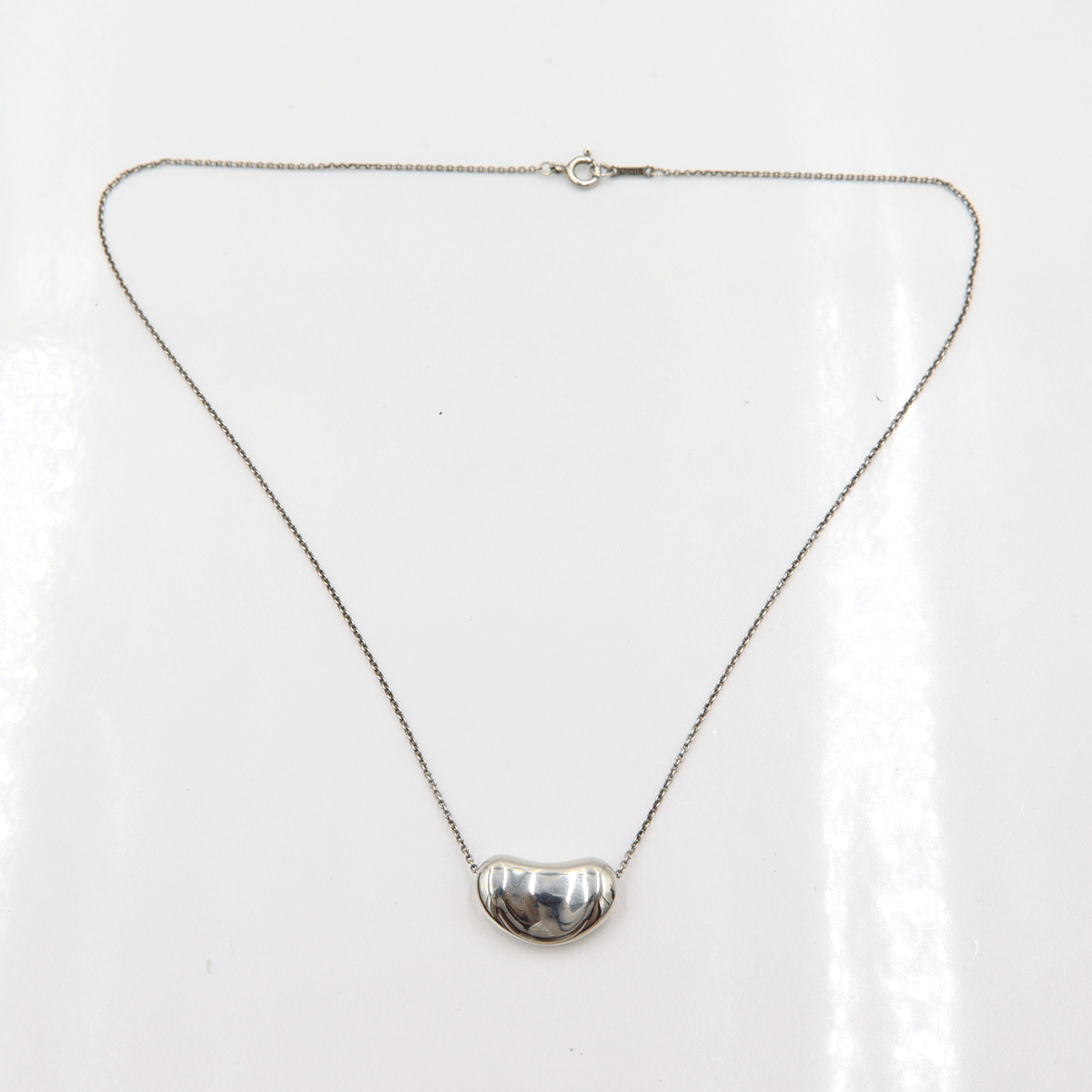 【中古】Tiffany & Co(ティファニー アンド コー)ビーンズネックレス SV925 重量8.06g エルサ・ペレッティ レディース_画像6