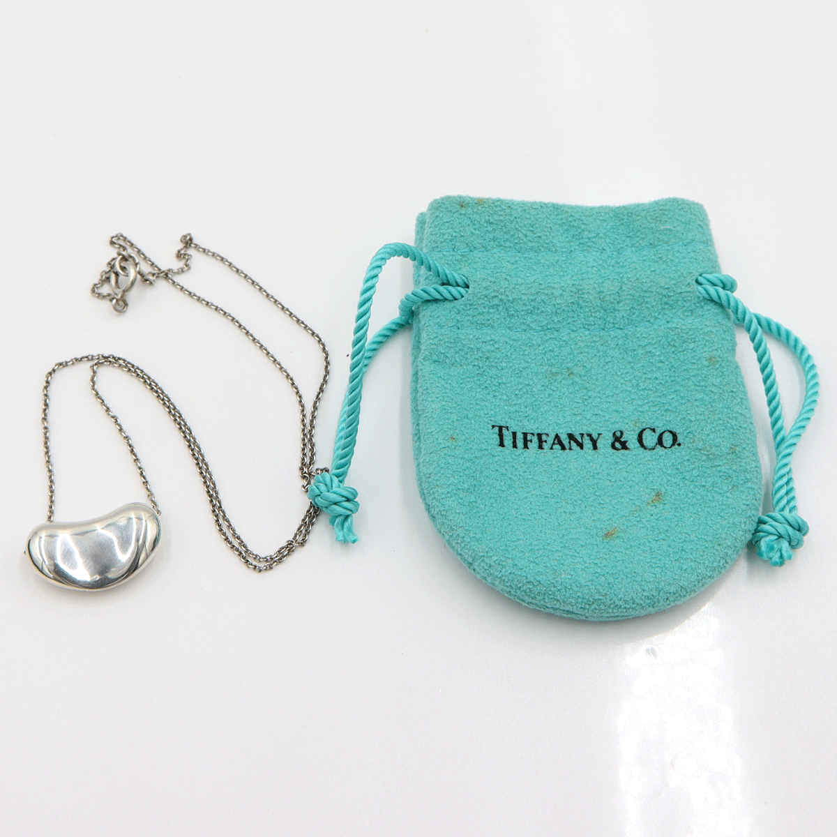 【中古】Tiffany & Co(ティファニー アンド コー)ビーンズネックレス SV925 重量8.06g エルサ・ペレッティ レディース_画像10