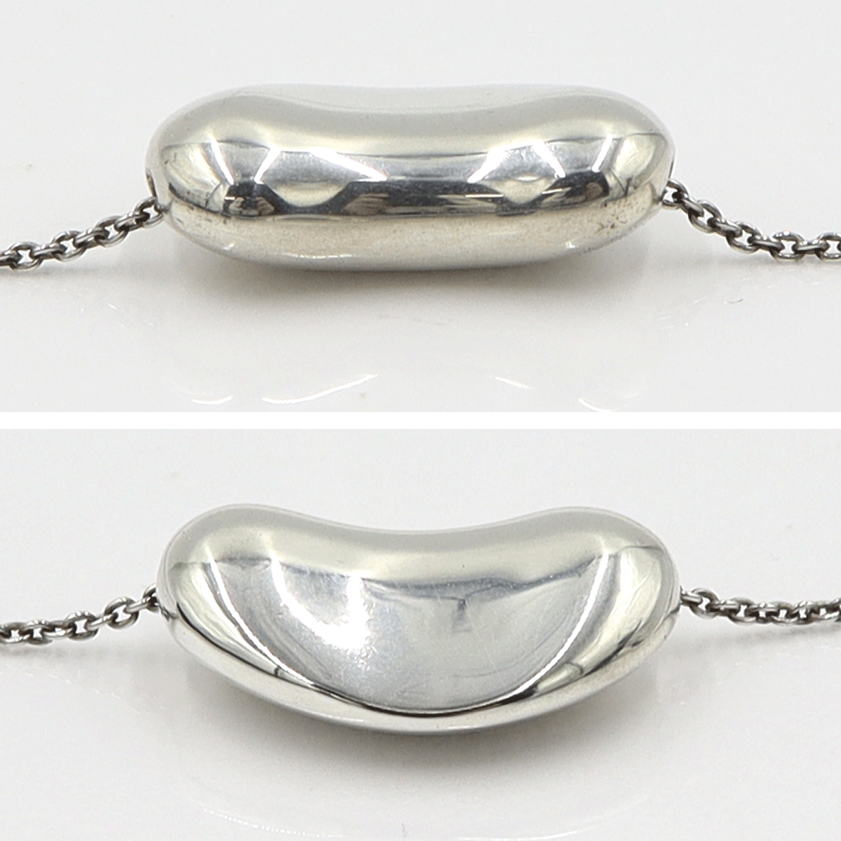 【中古】Tiffany & Co(ティファニー アンド コー)ビーンズネックレス SV925 重量8.06g エルサ・ペレッティ レディース_画像4