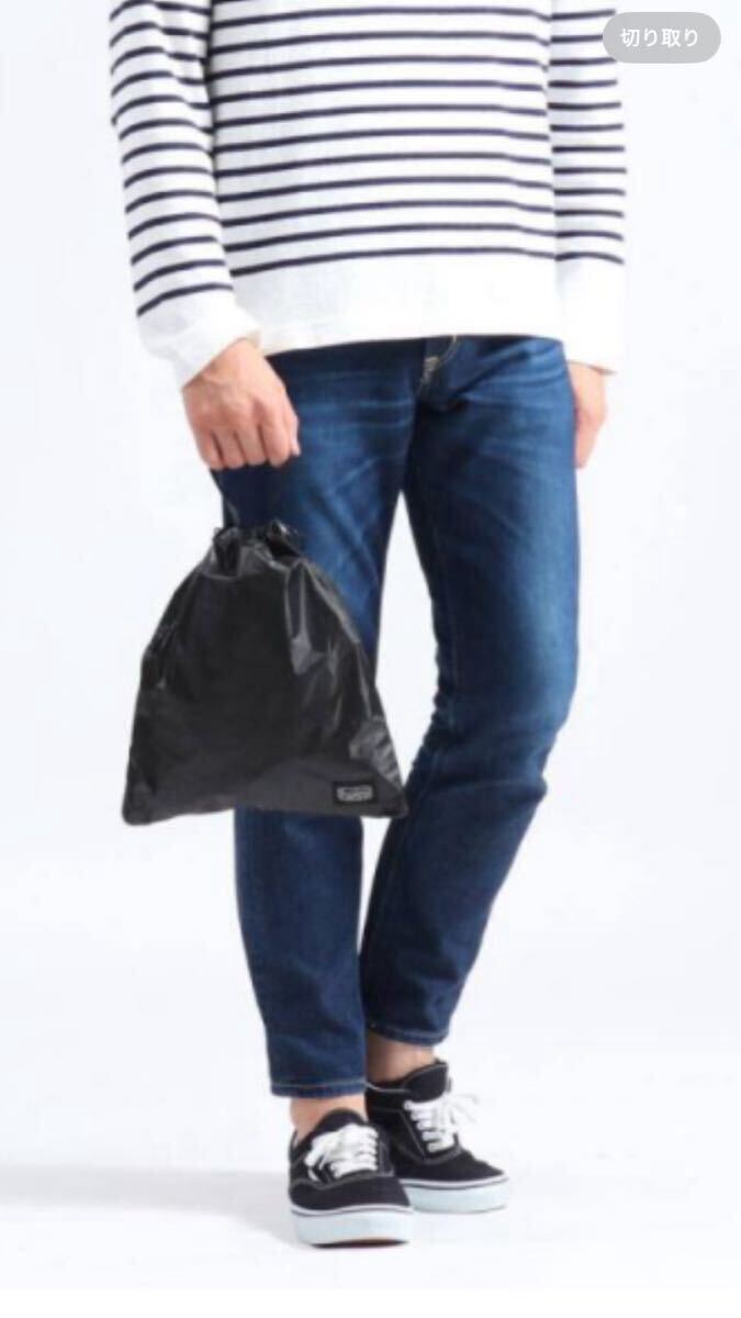 ホーボー 巾着バッグ hobo バッグ ポーチ ショルダーHB-BG3101黒_画像1