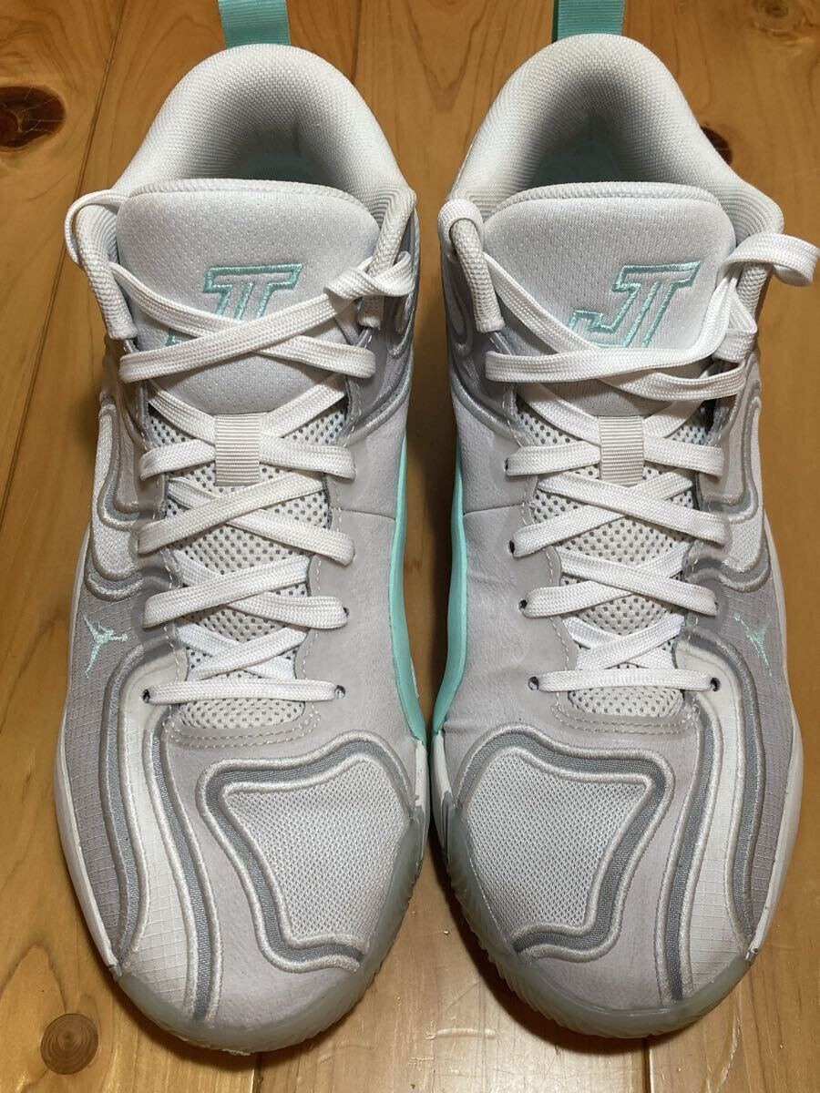 【美中古】NIKE JORDAN TATUM3 PF ジョーダンテイタム ナイキ スニーカー 27.5 白_画像4