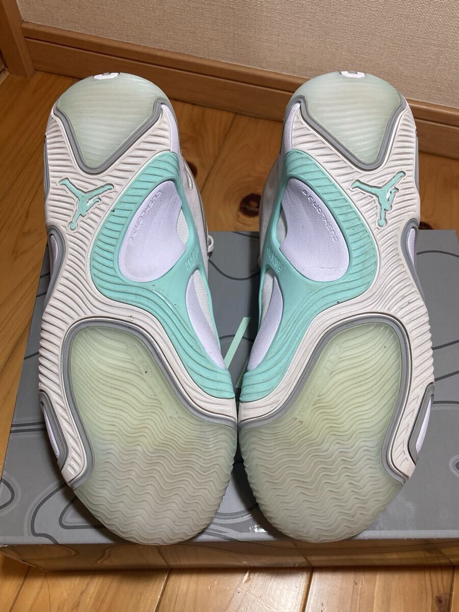 【美中古】NIKE JORDAN TATUM3 PF ジョーダンテイタム ナイキ スニーカー 27.5 白_画像9