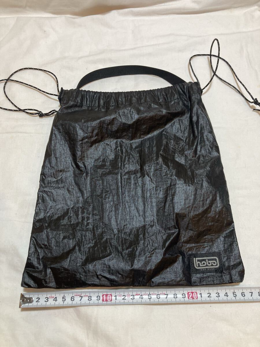 ホーボー 巾着バッグ hobo バッグ ポーチ ショルダーHB-BG3101黒_画像9