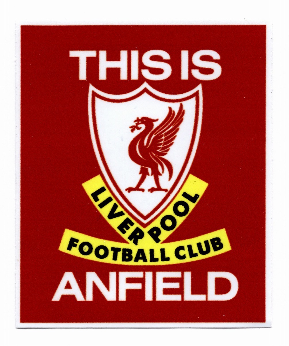 リバプールFC 「THIS IS ANFIELD」 ステッカー[st282]_画像1