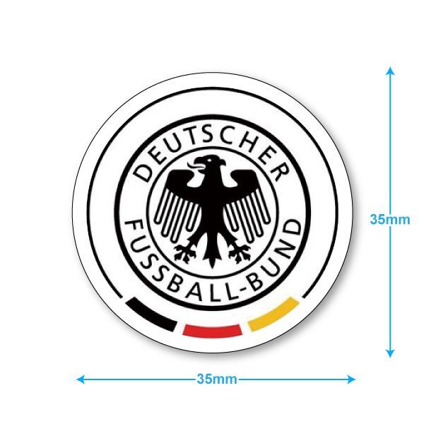 ドイツ代表　ミニステッカー(携帯シール)_画像1