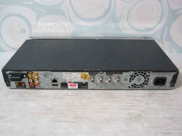 9-514♀SHARP/シャープ BDレコーダー BD-T1500 13年制♀