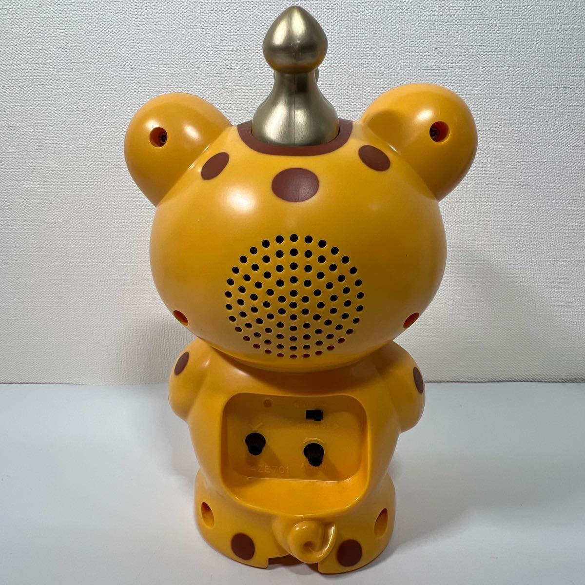 動(dòng)作確認(rèn)済 朝日新聞賞品 快獣ブースカ目覚まし時(shí)計(jì) 置時(shí)計(jì) 目覚まし時(shí)計(jì) おしゃべり目覚まし時(shí)計(jì) 快獣ブースカ 當(dāng)時(shí)物 ブースカ