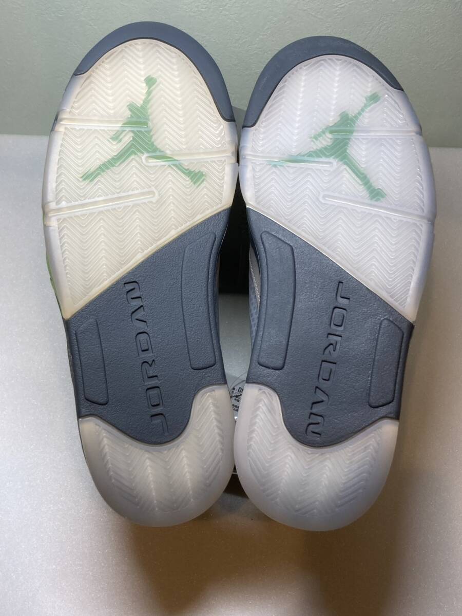 NIKE AIR JORDAN5グリーンビーンUS9.5 27.5cm新品_画像6