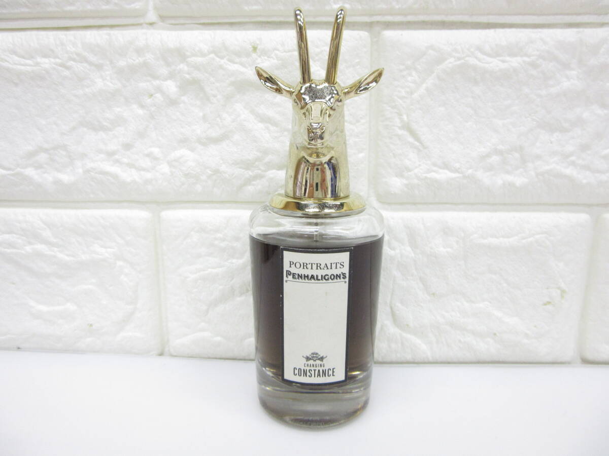 9D584EC6◇PENHALIGON’S ペンハリガン チェンジング コンスタンス オードパルファム 75ml 香水 フランス製 残量多◇中古