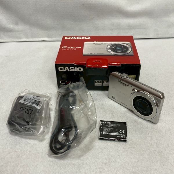 X220-S2 CASIO カシオ EXILIM EX-Z770 コンパクトデジタルカメラ コンデジ デジカメ バッテリー/箱/充電器付き 通電OK 1870145