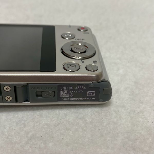 X220-S2 CASIO カシオ EXILIM EX-Z770 コンパクトデジタルカメラ コンデジ デジカメ バッテリー/箱/充電器付き 通電OK 1870145
