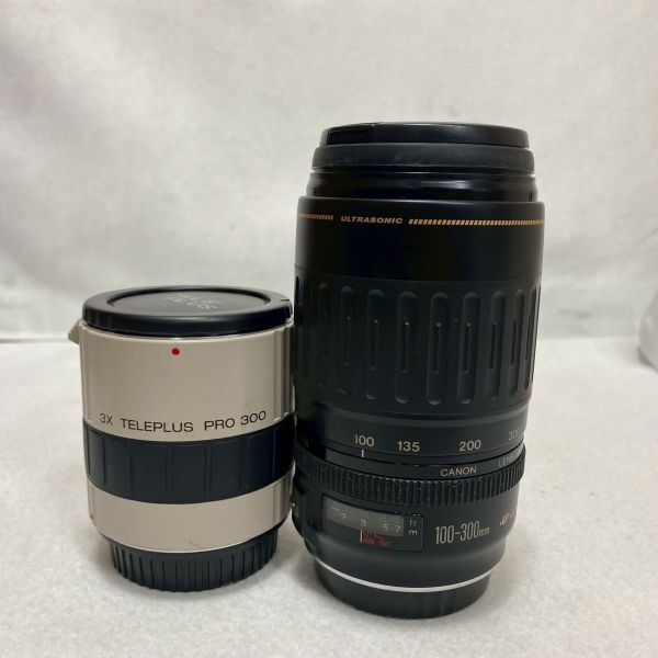 X211-S3 Canon キャノン 100-300mm Kenko ケンコー 3X TELEPLUS テレプラス PRO 300 レンズ セット 1812596