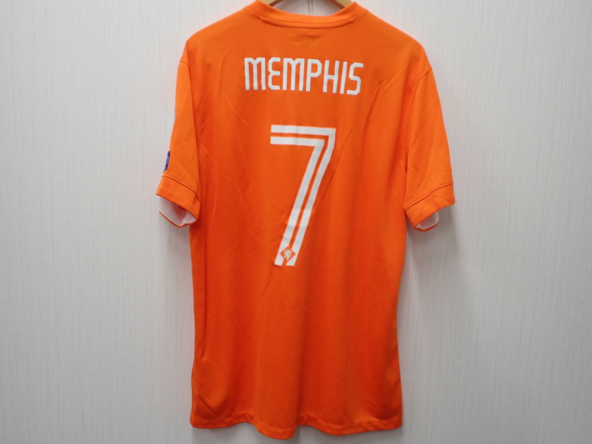 52331★NIKE ナイキ オランダ代表 2015年 ユニフォーム メンフィス?デバイ Lサイズ タグ無し★未使用品 自宅保管品