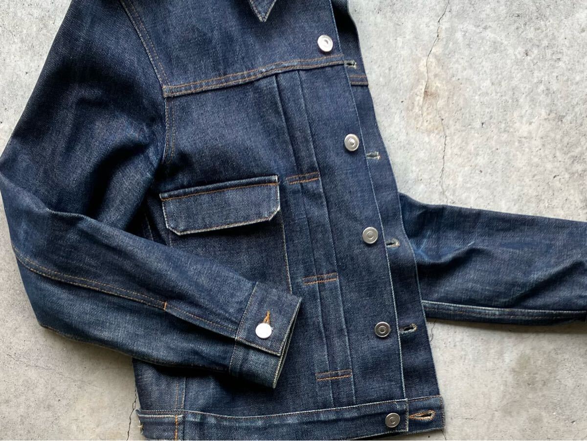 APC 2nd型 セルビッチデニム Gジャン M アーペーセー メンズ ブルゾン トラッカージャケット カバーオール セカンド インディゴ 赤耳