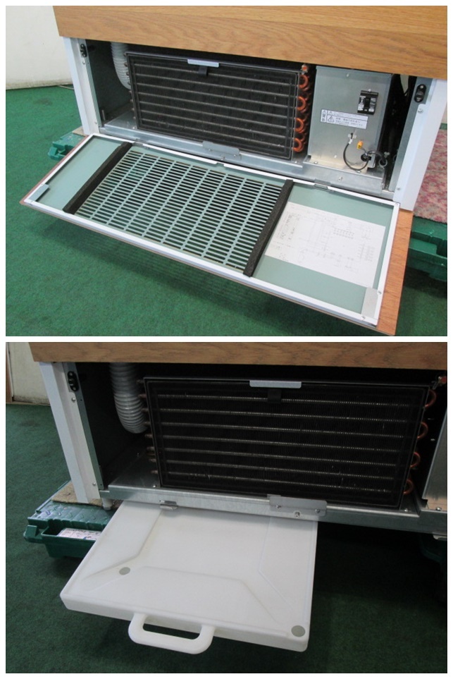 大和冷機 多段オープン冷蔵ショーケース 3010P-DB-EC インバーター制御 営業(yè)所止め(0826AH)8AE-14