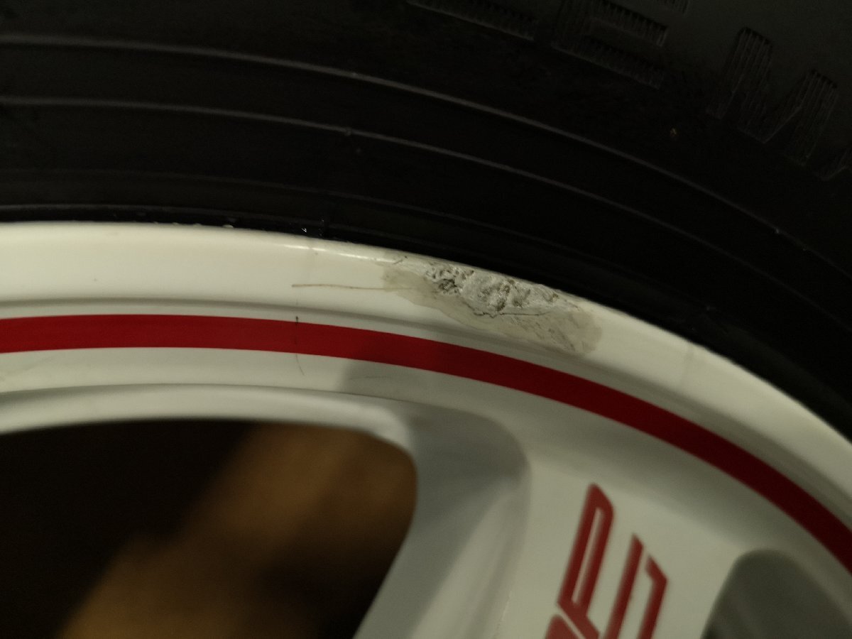 ■ ホイール 2本 MID RMPレーシング マルカサービス 15x5J+45 100 4H 165/60R15_画像3