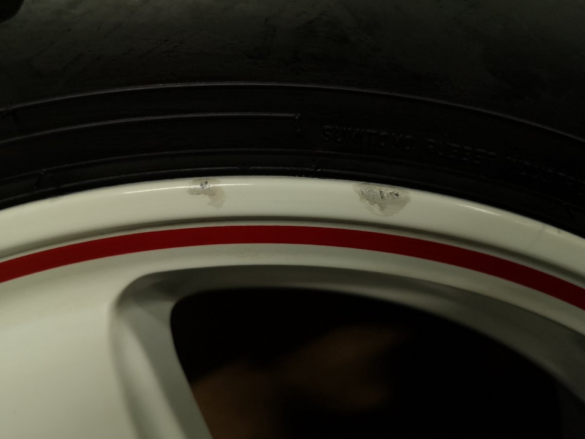 ■ ホイール 2本 MID RMPレーシング マルカサービス 15x5J+45 100 4H 165/60R15_画像2