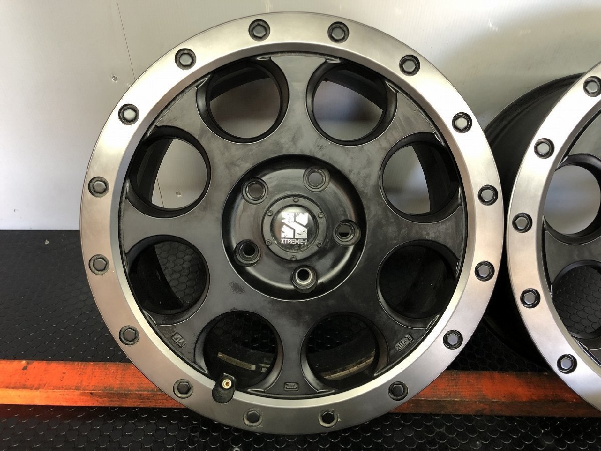 MLJ XTREME-J XJ03 エクストリームJ 社外ホイール 17インチ 4本 7.5J5HPCD127+40 ラングラー等 (SHE019)_画像2