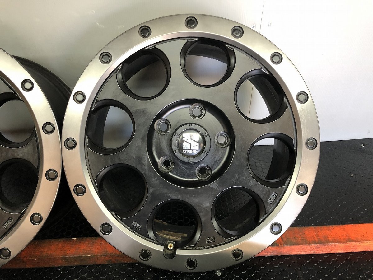 MLJ XTREME-J XJ03 エクストリームJ 社外ホイール 17インチ 4本 7.5J5HPCD127+40 ラングラー等 (SHE019)_画像3