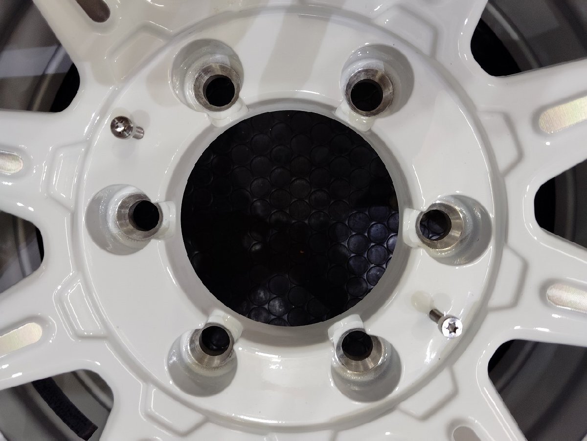 【新品】CRIMSON MG MONSTER クリムソン 社外ホイール 16インチ 4本 7J6HPCD139.7+38 ハイエース キャラバン等 (VHZ314)_画像4