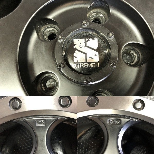MLJ XTREME-J XJ03 エクストリームJ 社外ホイール 17インチ 4本 7.5J5HPCD127+40 ラングラー等 (SHE019)_画像6