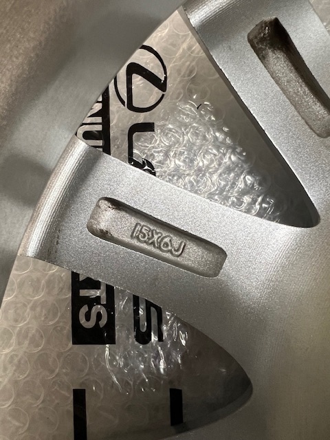 WEDS 　ラブリオン　RS01　15インチ　1本のみ　中古品　_画像6