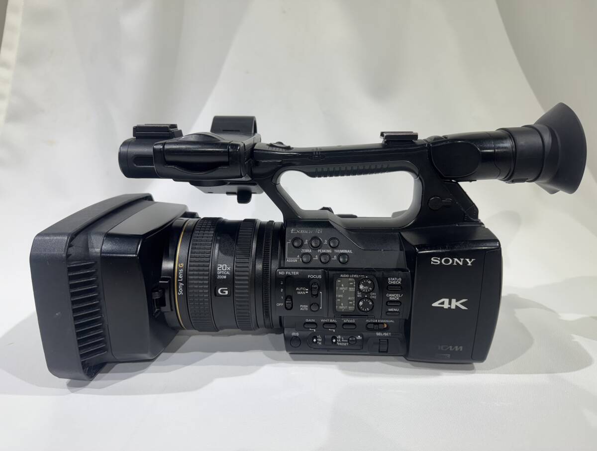1円～　ハンディカムコーダー ソニー　SONY　XDCAMメモリーカムコーダー　PXW-Z100 4K撮影 XQDカード 2枚付